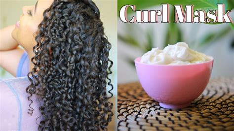 Diy Curl Cream Hair Mask For Moisture Growth And Definition Youtube