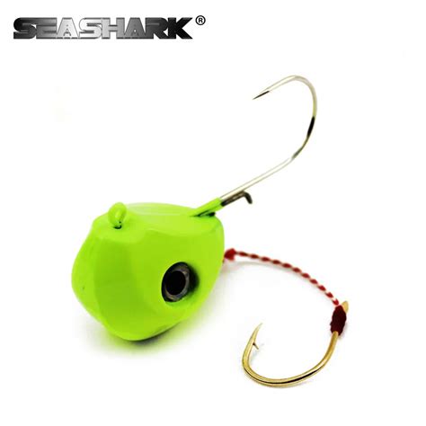 Seashark Lead Head Jig Lures Pcs Set G G G G Jig Seawater