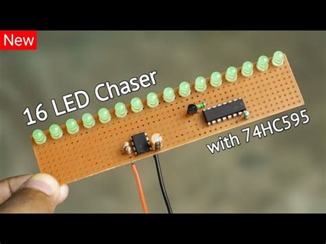 Led Chaser With Hc Ic Running Led Train Rain Drop Effect