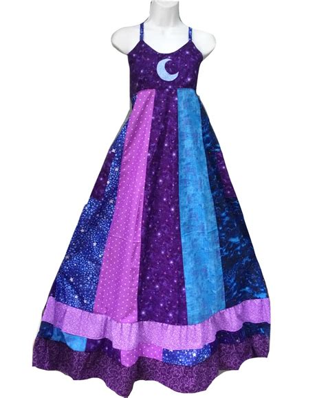 Hippie Moon Goddess Dress Custom Made Etsy