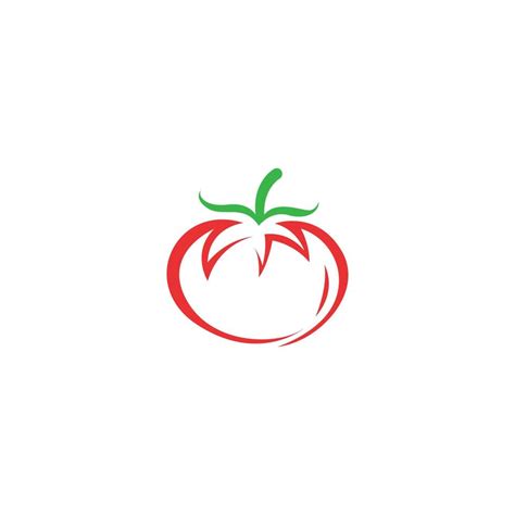 Tomato Icon Logo Design Vector Illustration 6537126 Vector Art At Vecteezy