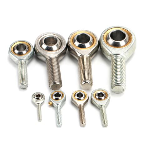 Polished Spherical Plain Male Thread Ball Joint Bearing Stainless Steel