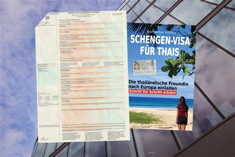 Verpflichtungserkl Rung Schengen Visa F R Thais