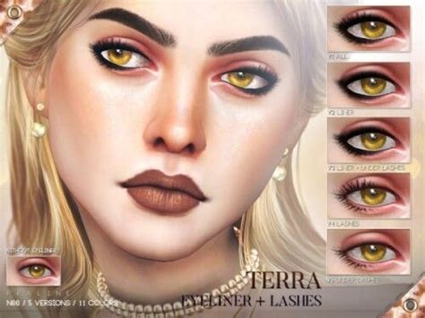 Terra Eyeliner N66 By Praline Sims For The Sims 4 Spring4sims Sims