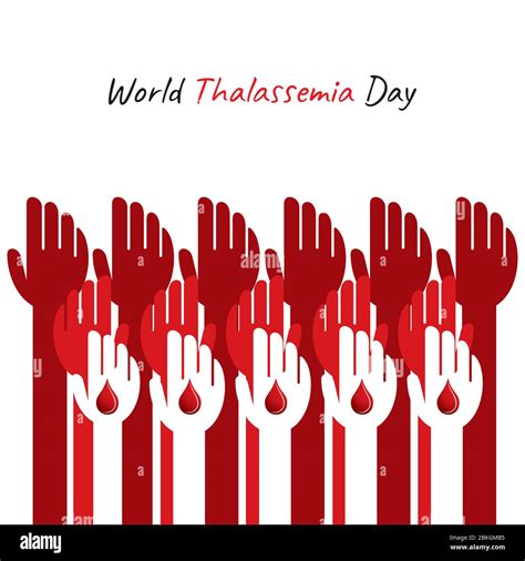 Ilustraci N Vectorial Sobre El Tema Del D A Mundial De Thalassemia