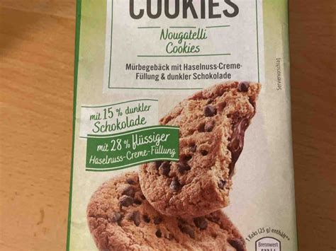 Banketbakkerij Biscotto Premium Cookies Nougatelli Cookies Kalorien