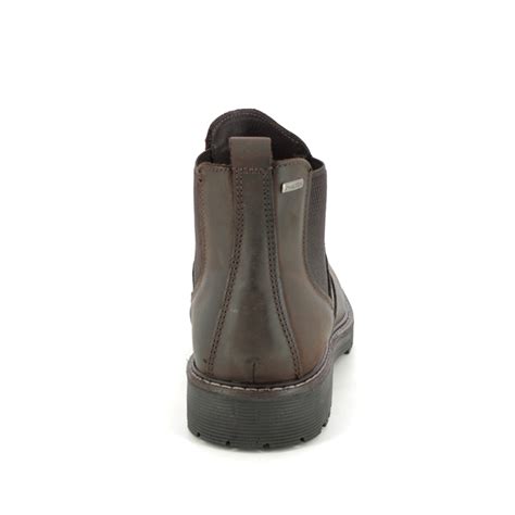 Imac Clintchel Tex Brown Waxy Leather Mens Chelsea Boots 0688 2426017