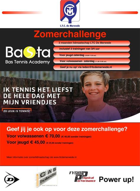 Zomerchallenge LTC De Merwede BAS TA