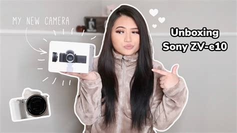 Sony Zv E10 Unboxing Accessories Youtube