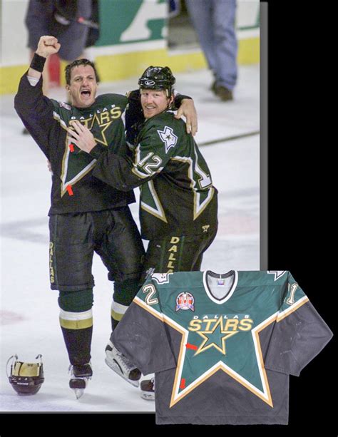 1998-99 Guy Carbonneau Dallas Stars Stanley Cup Finals Game Worn Jersey ...