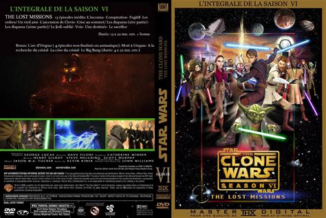 Jaquette Dvd De Star Wars The Clone Wars Saison Custom Cin Ma Passion