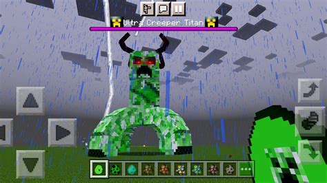 Ultra Creeper Titan Addon In Minecraft PE YouTube