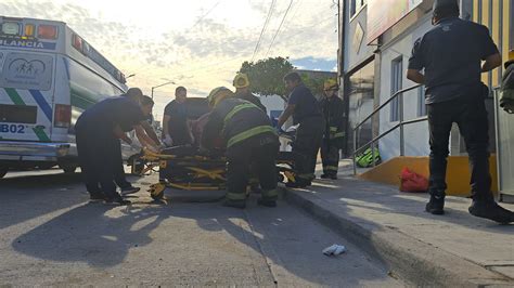 Desde 5 metros Colapsa elevador de carga en centro geriátrico de