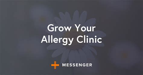 Allergy Clinic Marketing Messenger Healthcare Marketing Healthcare