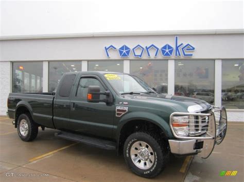 2008 Forest Green Metallic Ford F250 Super Duty Lariat SuperCab 4x4