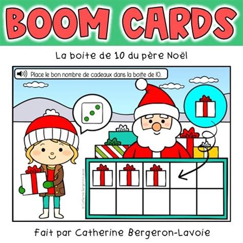 Boom Cards Jeux Math Matiques De No L