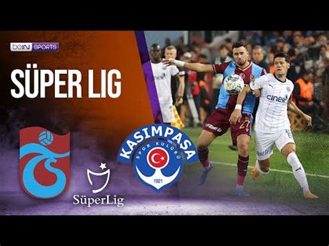 Trabzonspor vs Kasimpasa SÜPER LIG HIGHLIGHTS 10 10 2022 beIN