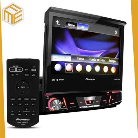 Dvd Retrátil Bluetooth Usb Tv Pioneer 1din Avh x7880tv MercadoLivre