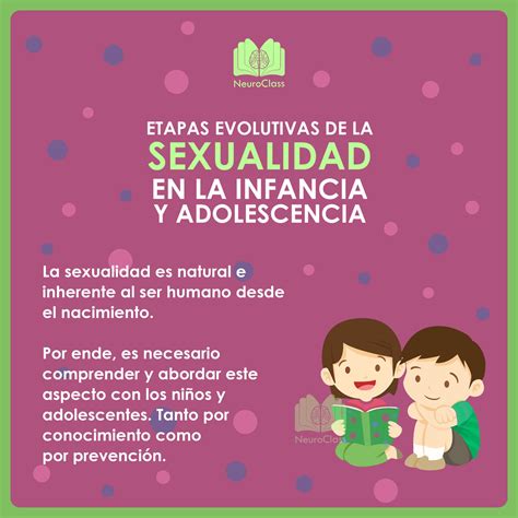 Etapas Evolutivas De La Sexualidad En La Infancia Y Adolescencia