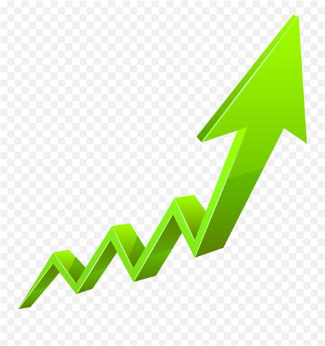 Green Stock Up Arrow