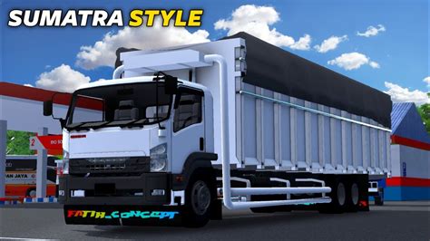 MOD BUSSID TERBARU TRUCK ISUZU GIGA FVZ BY FATIH CONCEPT YouTube