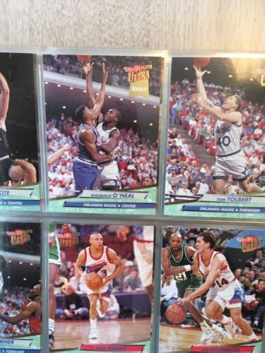 1992 93 Fleer Ultra Basketball Set 1 375 Shaq Mourning Rookie Jordan