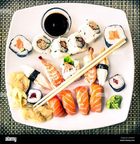 Sashimi Sushi Plate