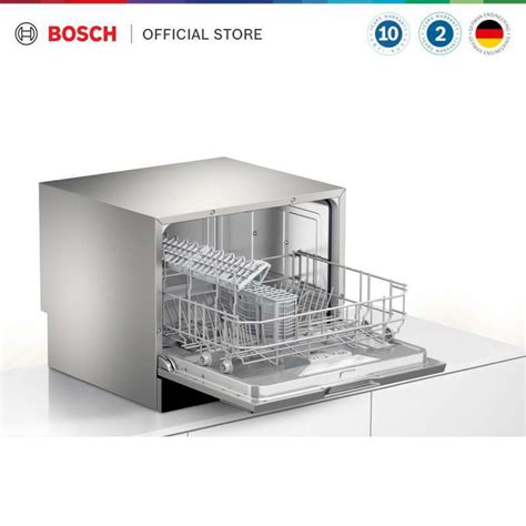 Promo Bosch Sks68bb008 Free Standing Compact Dishwasher Mesin Pencuci