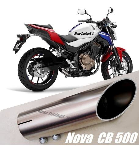 Ponteira Cb500f Cb500 F Cb500x Cb500r Inox Db Killer Frete grátis