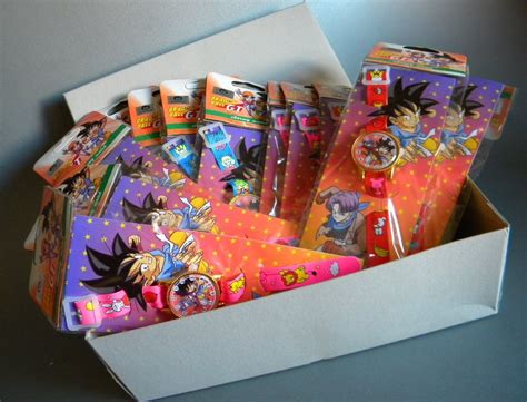 【未使用に近い】当時物 ★★dragon Ball ドラゴンボール 大量12p 大箱入 こどもウォッチ 腕時計 Tvアニメ 東映 まんが