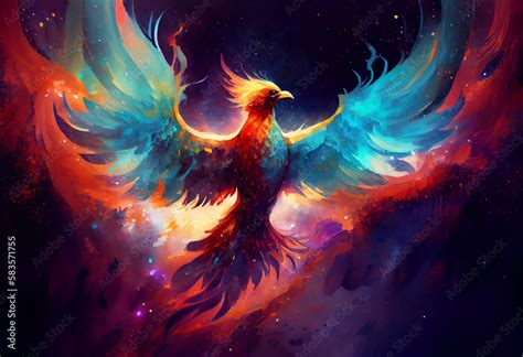 fire  ice phoenix wallpaper