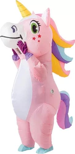 Disfraz Inflable De Unicornio Para Adultos Divertido Disfraz De