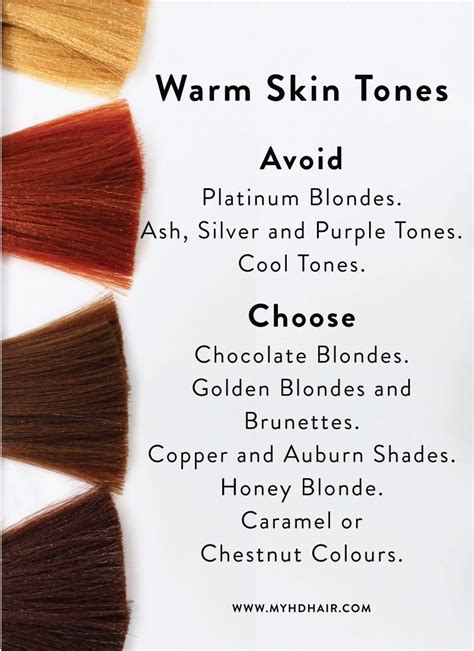 Hair 101 How To Choose The Hair Colour That Will Suit You Skin Tone