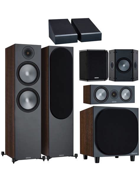 Monitor Audio Bronze 500 6G AV Power Atmos Conjunto De Altavoces 5 1 2