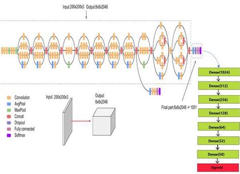 Modified Inception V3 architecture | Download Scientific Diagram