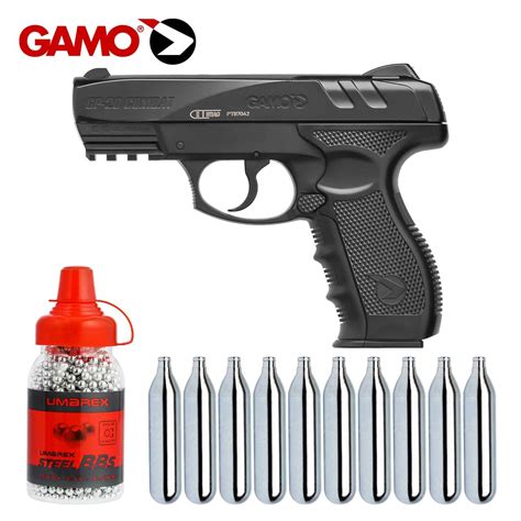 Set Gamo Gp Combat Pistol Co Pistole Mm Bb P