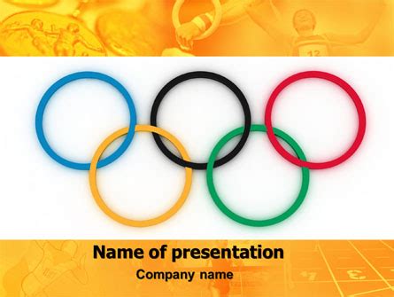 Olympic Games Rings Presentation Template for PowerPoint and Keynote ...