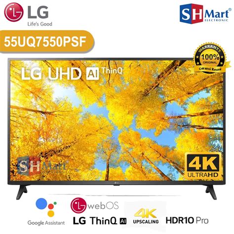 Jual Smart Tv Lg Inch Uq Uhd K Hdr Thinq Ai Uq Psf New