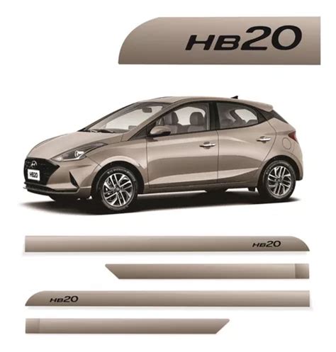 Friso Lateral Nova Gera O Hyundai Hb Cores Venda Em