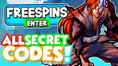 All New Secret Spins Update Codes In Shindo Life Codes Roblox