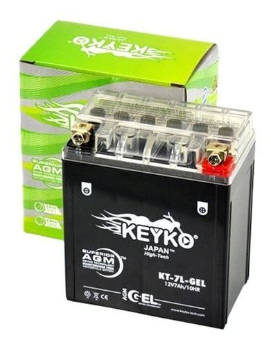 Bater A Ytx L Gel V Ah Keyko Moto Honda Falcon Mercadolibre