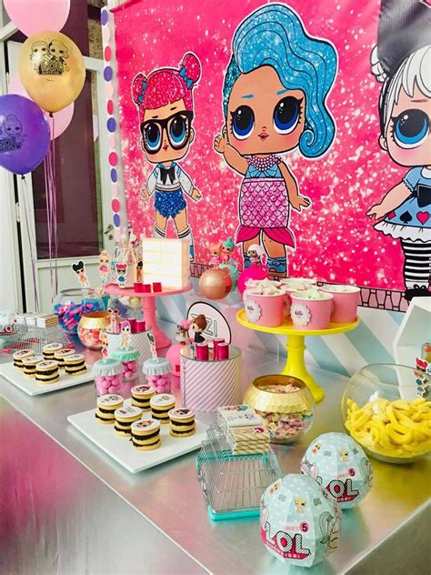 Lol Surprise Dolls Birthday Party Ideas Photo 1 Of 21 Catch My Party