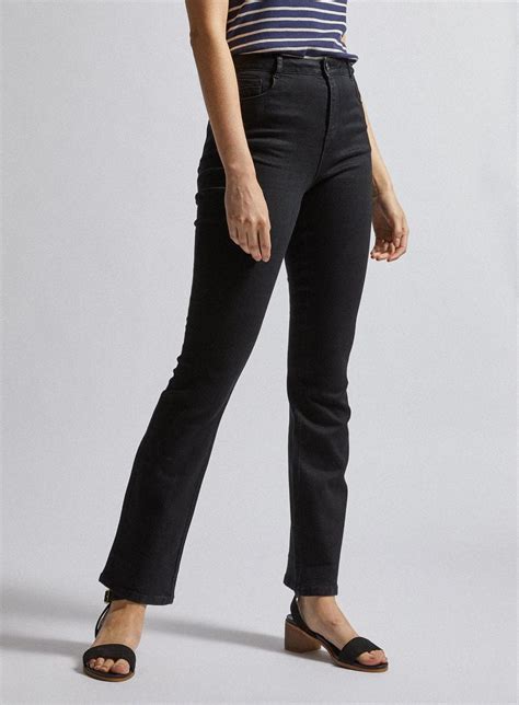 Jeans Black Long Ellis Bootcut Jeans Dorothy Perkins