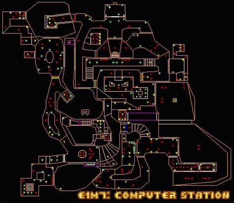 Doom E1M7 Computer Station StrategyWiki The Video Game Walkthrough