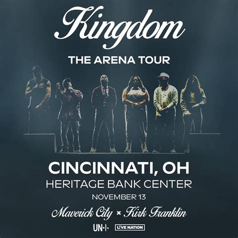 Kingdom The Arena Tour Featuring Maverick City And Kirk Franklin