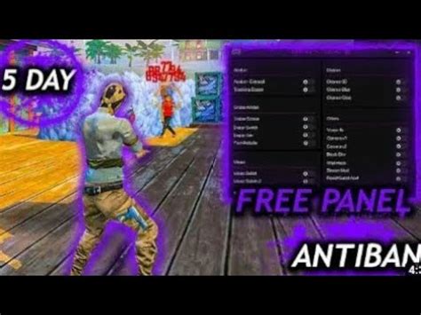 How To Use Panel In Free Fire Panel H Ck Pc New Update Panel