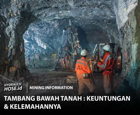 Tambang Bawah Tanah Keuntungan And Kelemahannya