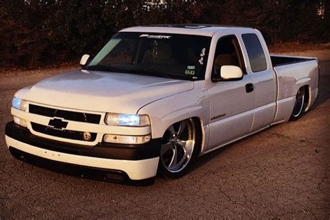 Air Bagged Extended Cab Custom Chevy Trucks Chevy Trucks Silverado Truck