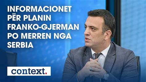 Pozhari thotë se informacionet për planin franko gjerman po merren nga