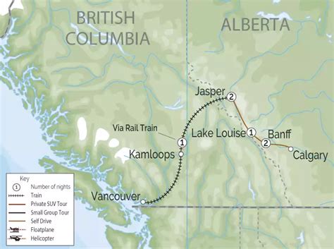 Canada Rail Trip & Rockies & Western Canada Road Trip